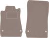 Beige Front Floor Mats For: Mercedes SLK R171 Coupe (2004-2011)