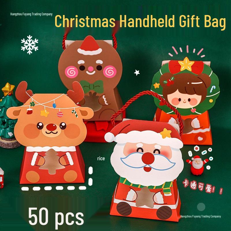 Christmas Eve Apple Gift Box & Candy Bag