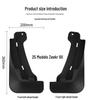 Zeekr 9X 2025 Tire Mudguards - Custom Car Accessories