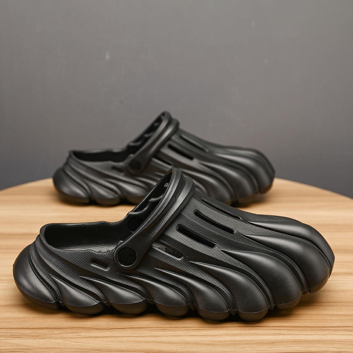 

Модные детские модные мужские шлепанцы летняя мужская обувь мужские плоские сандалии ЭВА водонепроницаемые пляжные облачные шлепанцы повседневные домашние тапочки для ванной 40-41