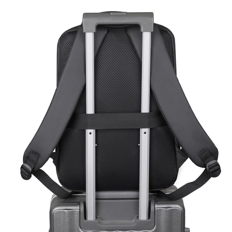 TS JYL laptop bag,2025 New Men Large Business Backpack Waterproof Multi Function Laptop