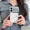 Husă de telefon din piele cu sclipici galvanizat pentru cameră pentru iPhone 17 Pro 14 15 16 Pro Max 17 Fundas Husă drăguță cu stea și desene animate Rezistentă la șocuri