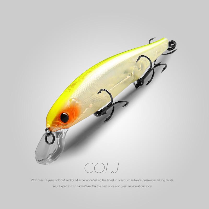 Bear King BEARKING 110mm 15g Floating Minnow Fishing Lure (Dives 1.5m) M111