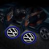 EPYFH1 2Pcs Car Door Welcome Light Led HD Projector Lamp Courtesy Lights for VW POLO GOLF 4 5 6 7 7.5 8 MK4 MK5 MK6 MK7 MK8