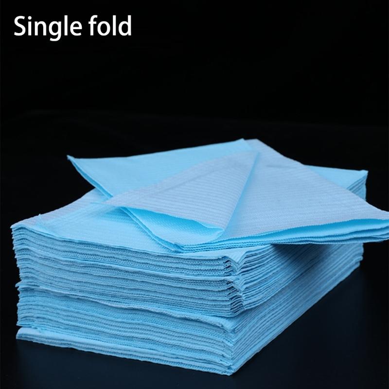 125pcs Disposable Nail Art Table Mat Waterproof Beauty Paper Sheets Salon Pad for Home and Personal Use