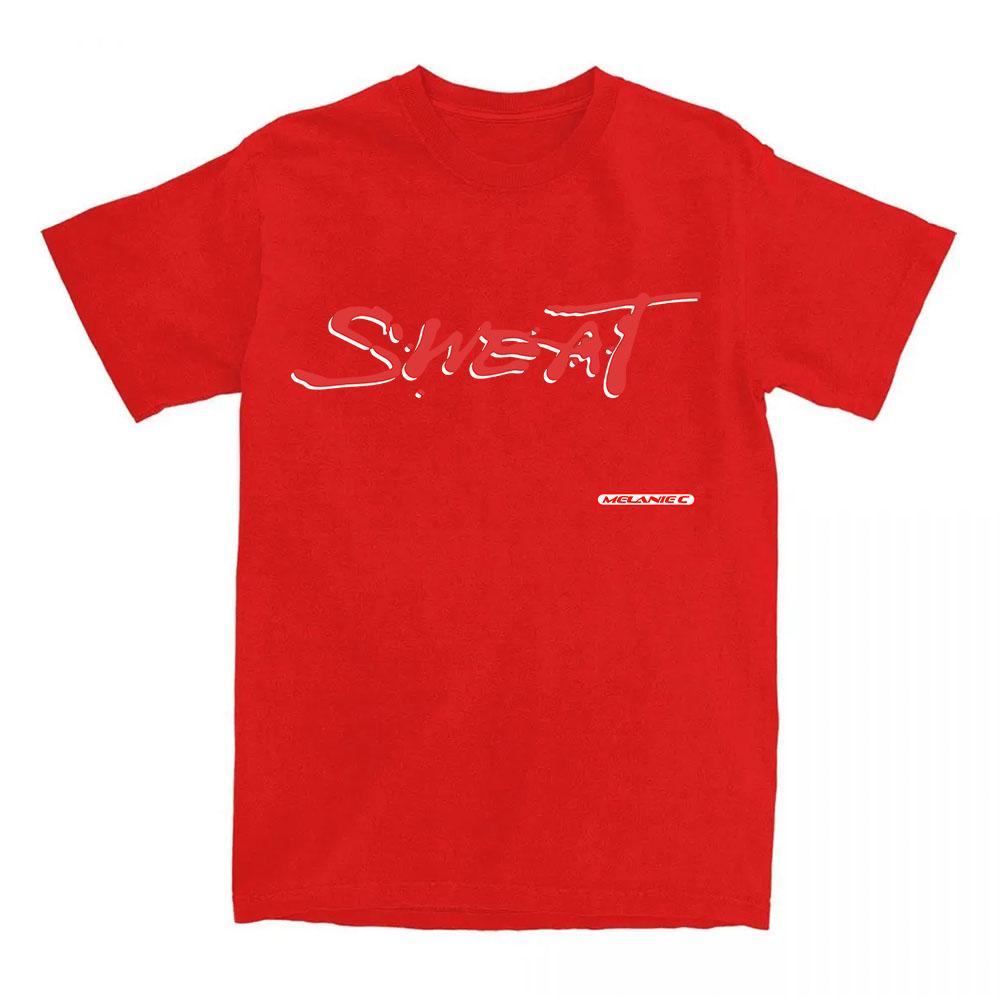 

Melanie C Sweat Tshirts Short Sleeve Cotton Female Tshirt Unisex Streetwear Oneck Loose Casual Women Men T Shirt Graphic Tees S
