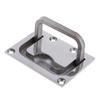 Mirror Finish Marine Hardware Square Shape Boat Hardware Floor Buckle Yacht Accessories  Deck Cover