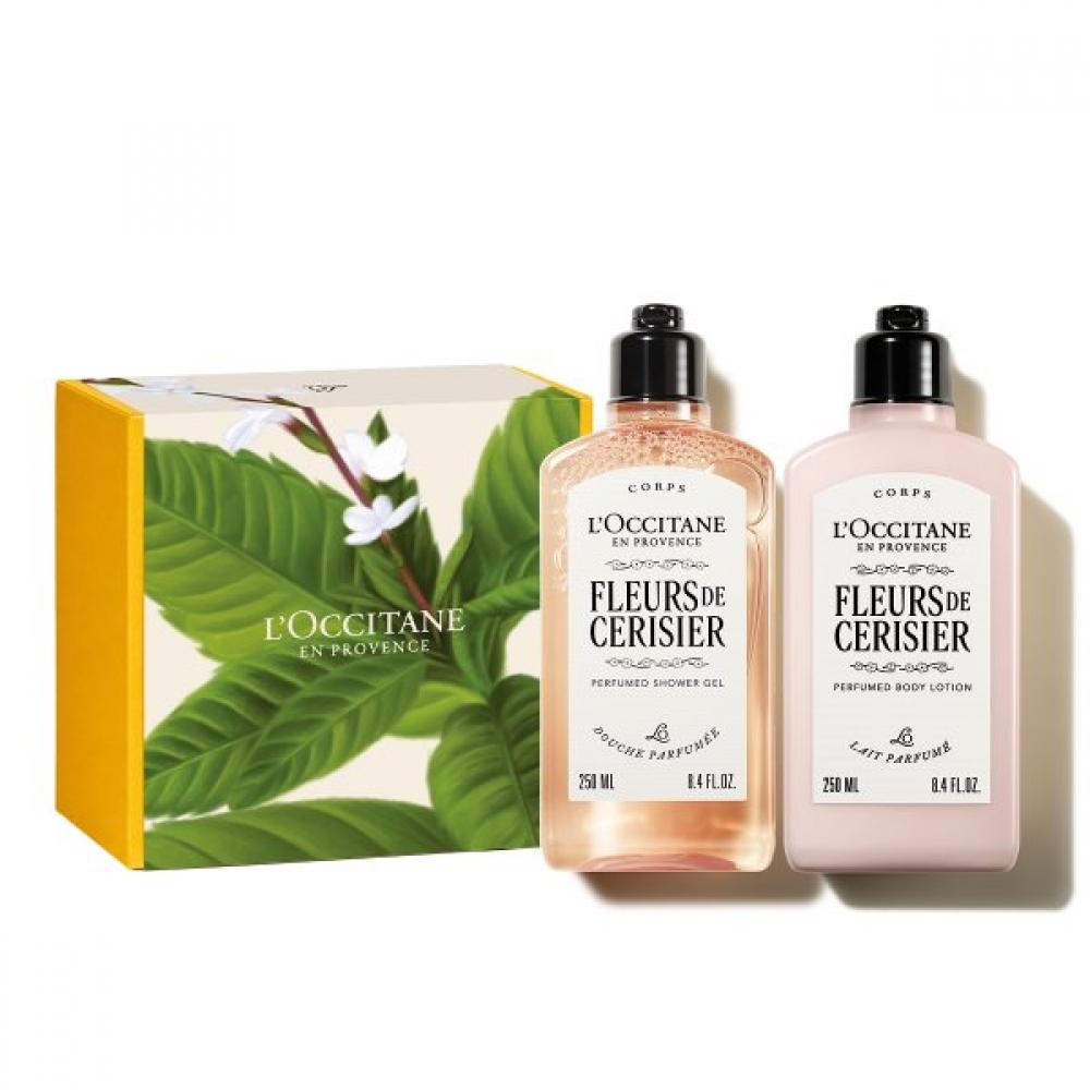 L Occitane Body Care Duo fLeur De Cerisier Cherry bLossom Single option