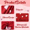 Valentines Day Decor Tablecloth 60x84 Inch: Valentine’s Day Decorations Heart Table Cover for Home(Red)