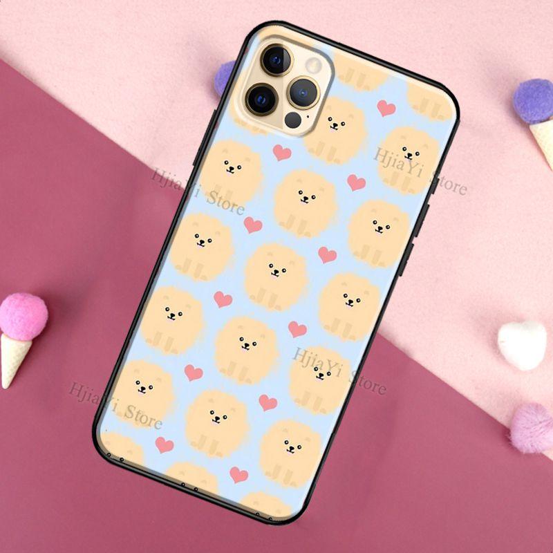 Pomeranian Watercolor Dog pro iPhone 12 Pro Max 13 mini Pouzdro pro iPhone 11 Pro Max XS X SE 2020 7 8 Plus XR Cover