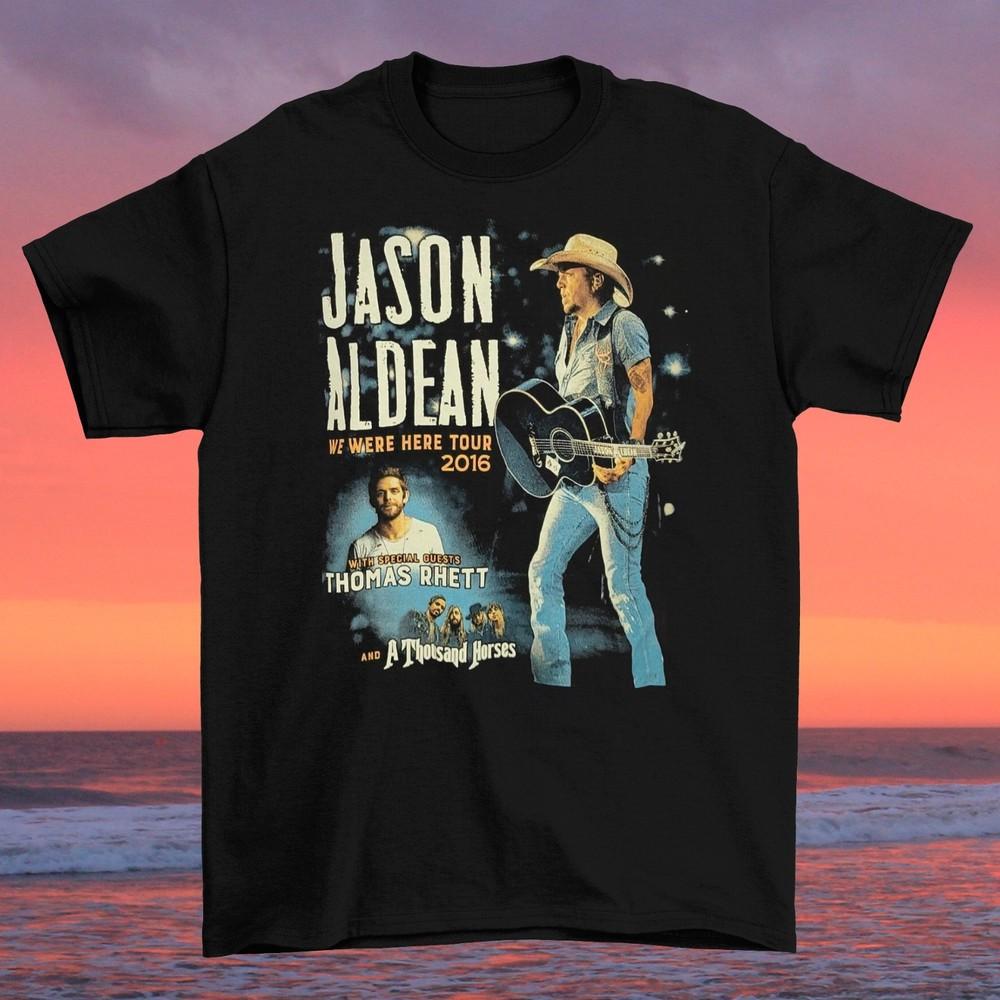 

Jason Aldean amp; Friends Concert Tour Unisex Cotton Shirt All Size S234XL Unisex T-Shirt M