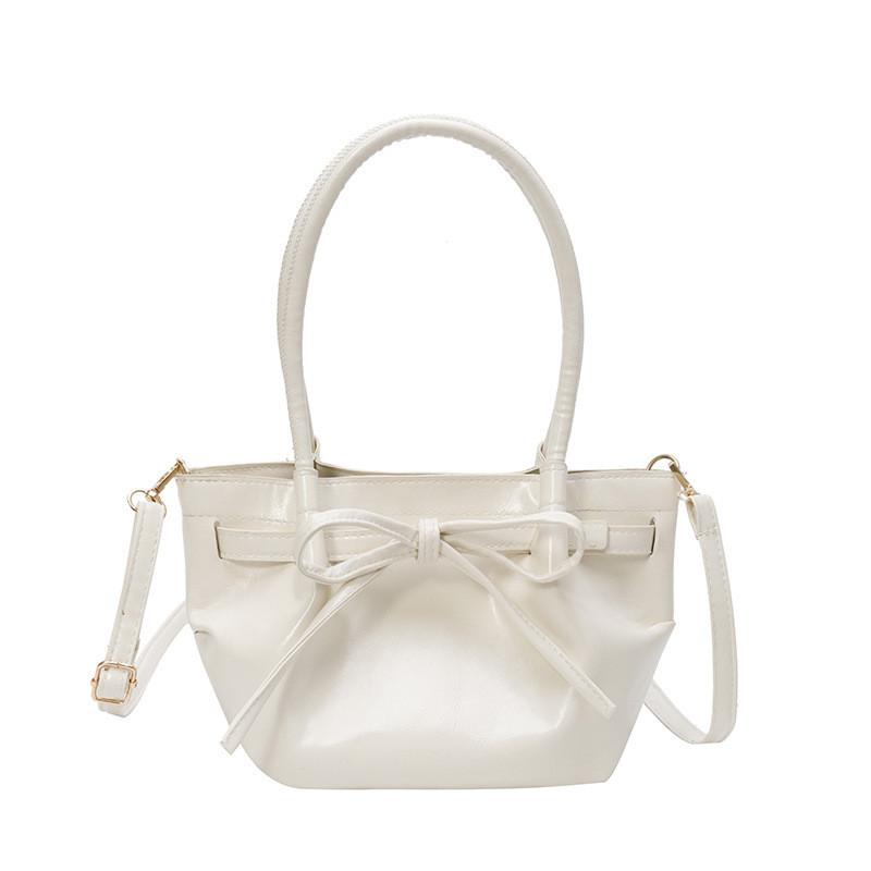 Handbag Trendy Single Shoulder Crossbody Bag With Bow Decoration For Daily Use