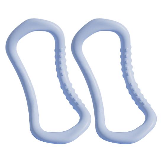 

2Pcs Calf Yoga Ring Portable Lightweight Fitness Leg Ring Yoga Pilates Training Body Stretching Muscles Massage Exercise C