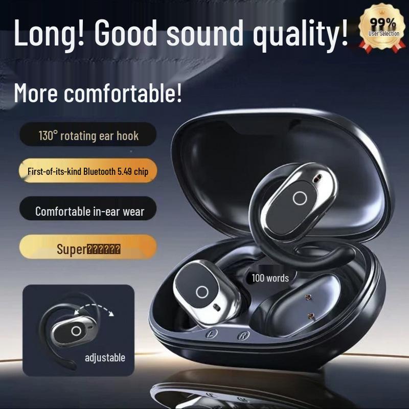2025 Over-Ear Sports Bluetooth Earphones: High-Quality Sound, Ultra-Long Battery Life, Comfortable Fit.