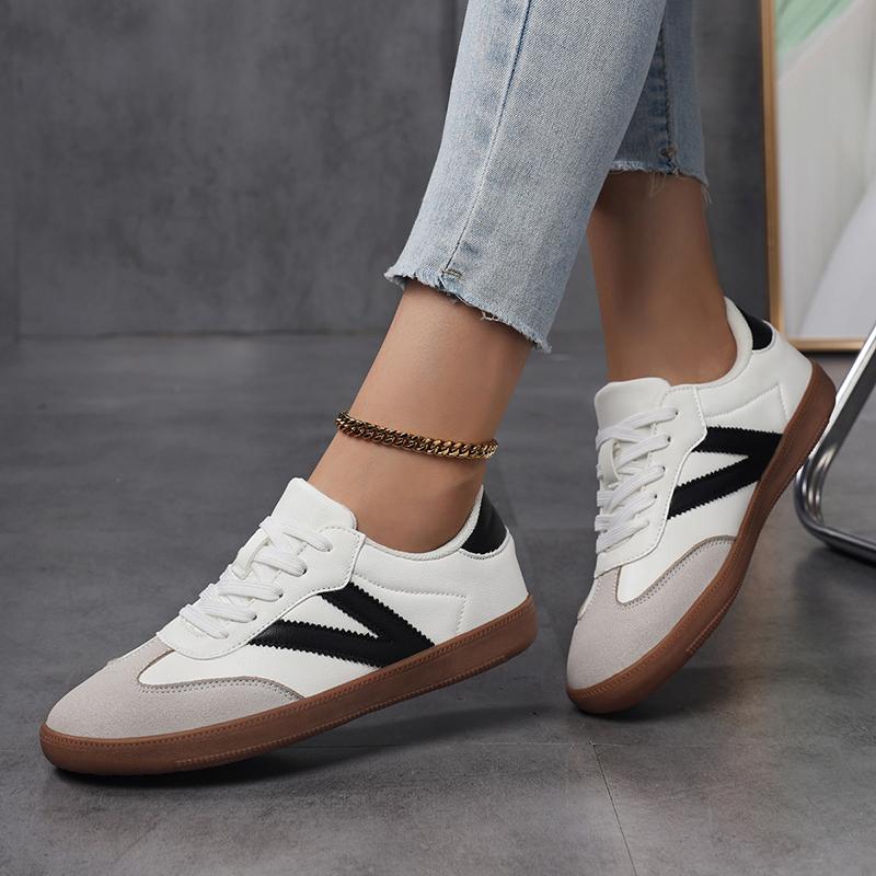 

Women Sneakers 2025 Fashion White Platform Casual Comfort Vulcanized Female Spring Trend Lightweight Non Slip Walking Shoes 36 чорний