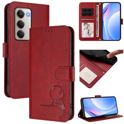 Panda Pénztárca RFID Blokkoló Kártyatartó Mágneses Flip Bőr Tok Xiaomi Redmi 15 4g 5g Redmi 15C 4G 5G Európa Globális Tok