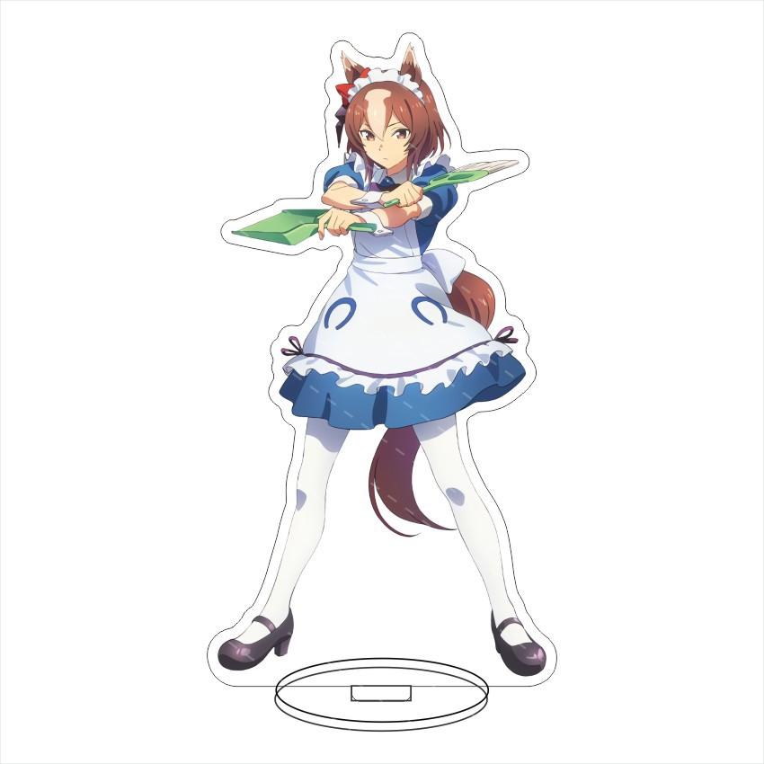 Uma Musume: Cinderella Gray 15CM Acrylic Standee - Perfect Desk Decor & Collection Display for Anime Fans, Ideal Gift