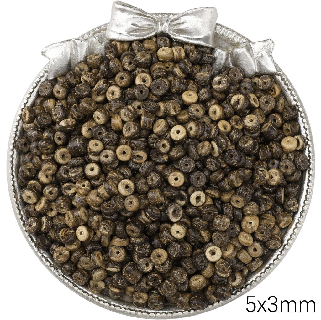 Wood Round Loose Beads For DIY Jewelry Making Bracelet Necklace