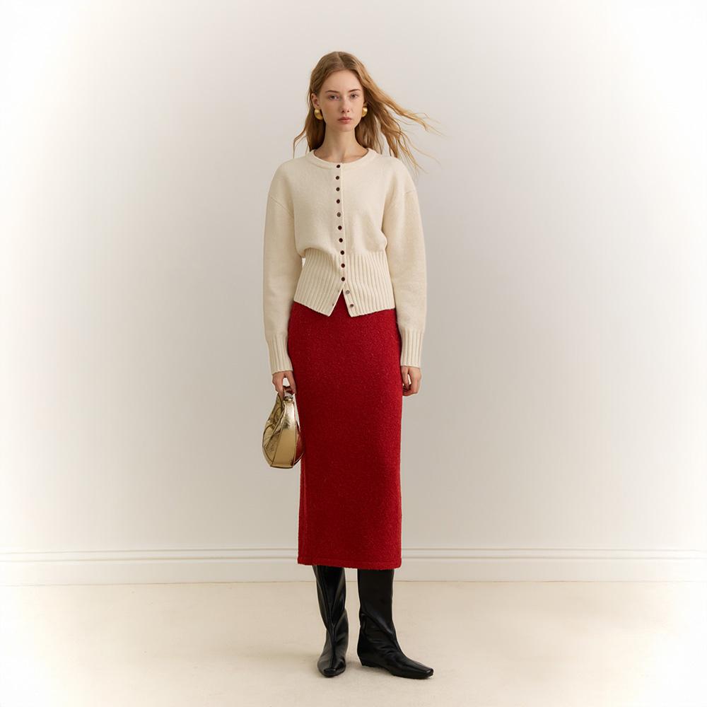 Yyiam Yy_Crew Neck Sweater Cardigan