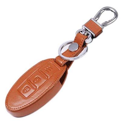 [EMY] NISSAN Nissan Smart Key Etui, Schlüsselanhänger, X-Trail, Serena, Note, Skyline und weitere Farben verfügbar, Braun