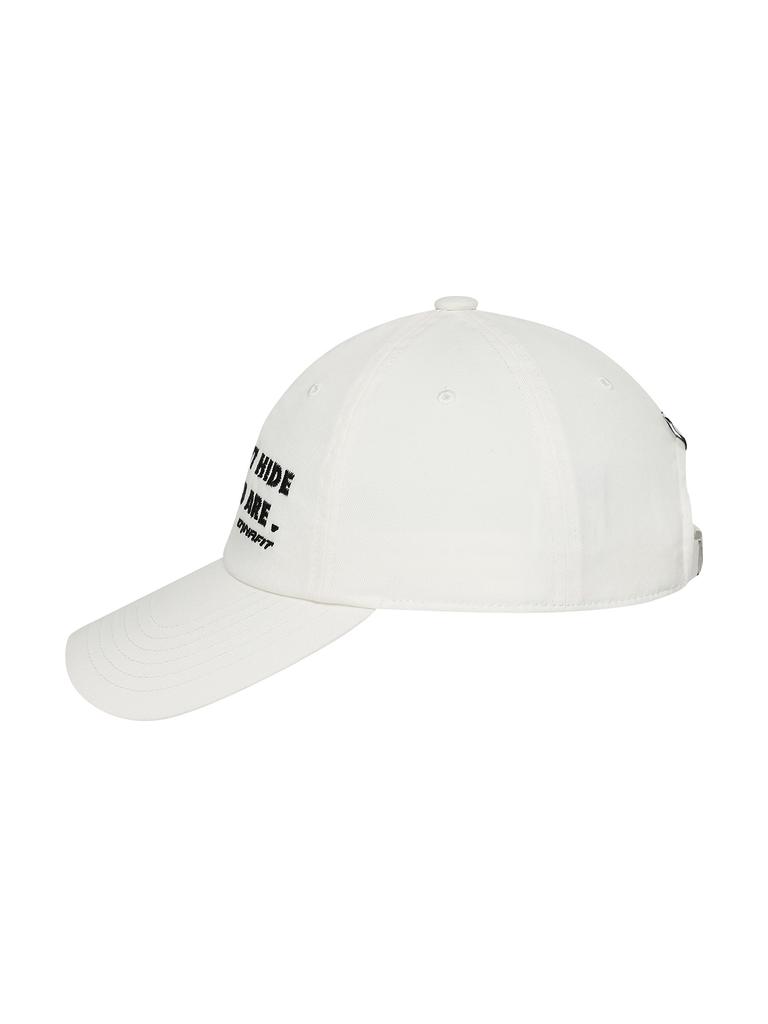 DYNAFIT Lettering Washed Ball Cap_Off White Yua26C03W3