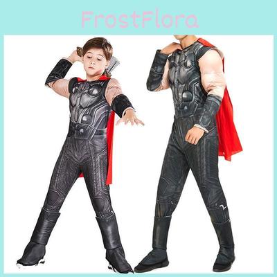 Kostým superhrdiny Thora z Avengers Endgame pro dospělé s vynikajícím zpracováním a prodyšným materiálem