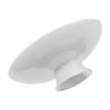 Ceramic Tea Cup Lid White 3 Inch Diameter Simple Elegant Design for Tea Bowls Mugs Coffee Cups Easy Clean Reusable Cup Lid