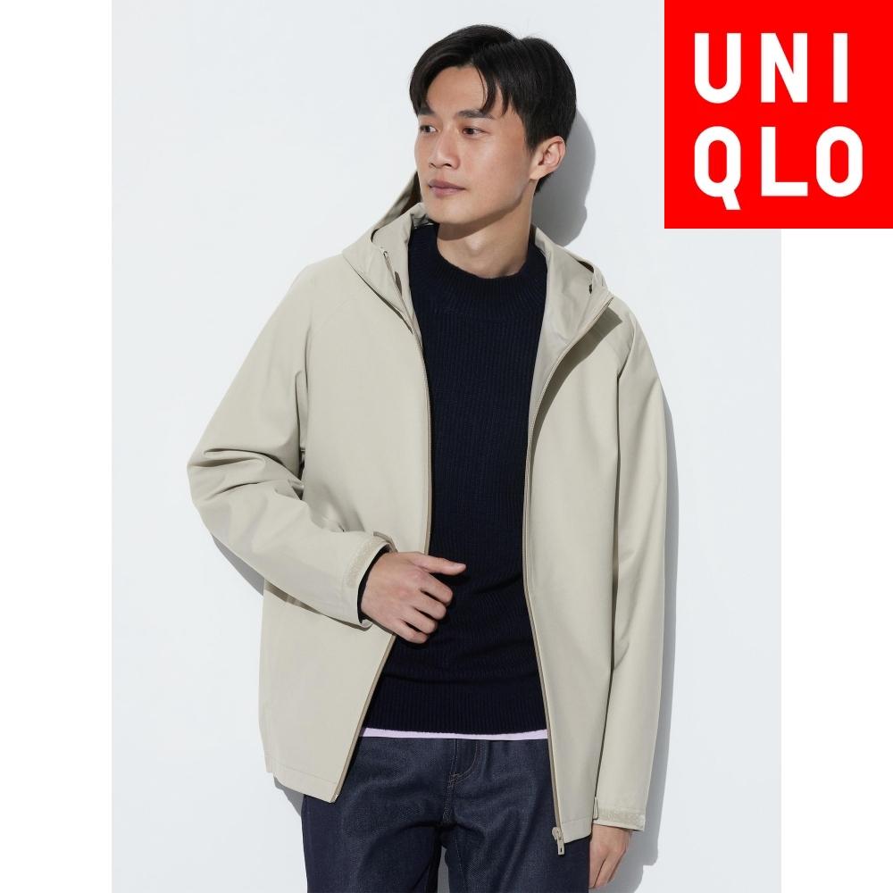 

UNIQLO JAPAN блочная технологичная толстовка с капюшоном 3D-крой