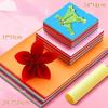 1 Sets New Children Handmade Origami DIY Craft Papers Origami Paper (100pcs)10-Color Kindergarten Diy Papers Crane Folding Paper