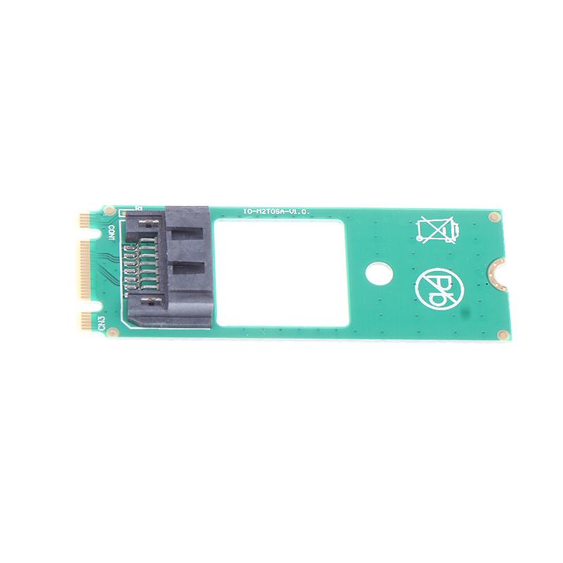 M.2 Ngff til 7-pins SATA Adapter SSD Konverter Adapterkort Ngff Detektionsværktøj til SATA3 SATA2 SSD SATA Protokol