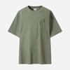 DOD Dive Cool Pocket Short Sleeve T-Shirt For Men (L.Charcoal Grey)