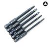 Triangle Screwdriver Bit Wide Using Dark Blue Electric