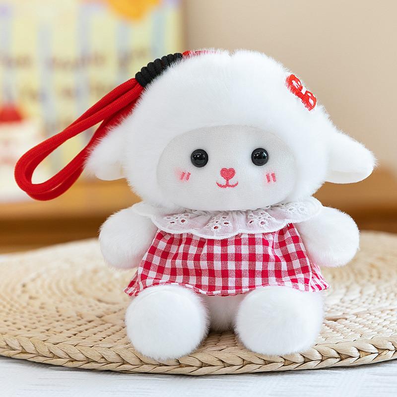 Unicorn Plush Toy With Bow Dress For Kids Kids Birthday Gift 18cm Soft Stuffed Animal