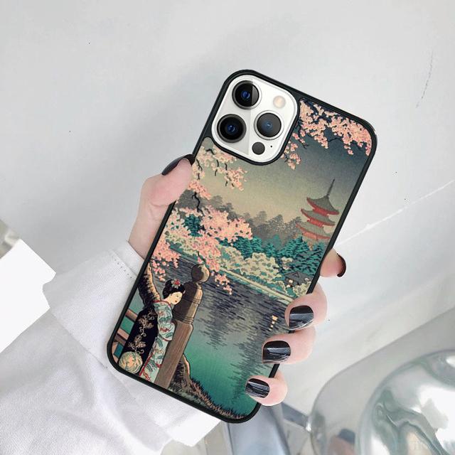Ukiyo e Japanese style Art painting Phone Case Cover For iPhone 17 Air 15 Pro MAX 16 Plus 14 11 12 13