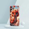 Cartoon Dragon Phone Case for iPhone 16 15 14 13 12 Pro Max Transparent Soft for iPhone 11 Pro Max 7 8 Plus XS XR Silicone Shell