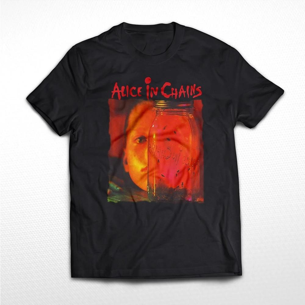 Vintage KAOS BAND ALICE IN CHAINS Jar of Flies T Shirt Unisex T-Shirt L