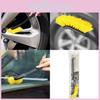 Soft Bristle Nylon Car Wheel Brush For Interior And Exterior Cleaning