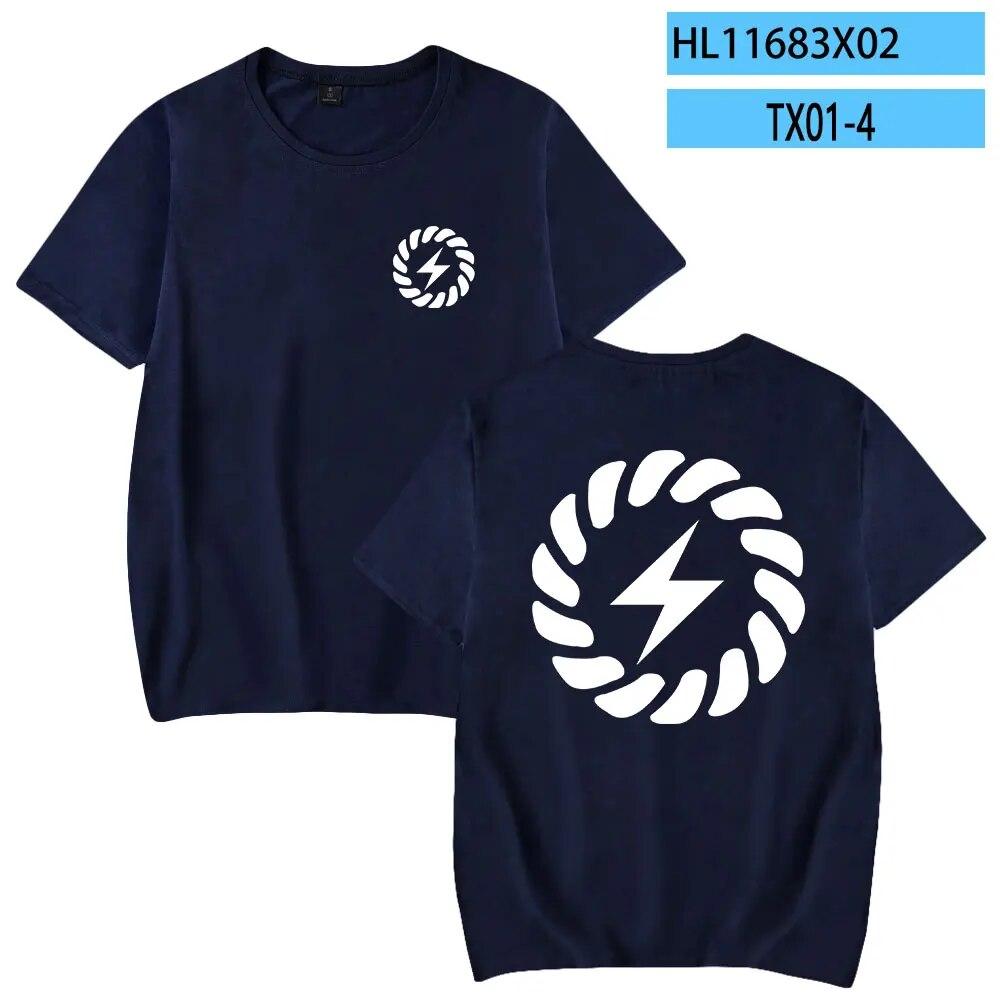 Digimon Adventure Anime 2023 Neues Digimon Seekers T-Shirt Crewneck Kurzarm T-Shirt Damen Unisex T-Shirt Harajuku Kleidung Unisex