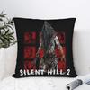 Silent Hill 2 Horror Game Pillow Case - Polyester Square Cushion Cover For Sofa Fashion Decor