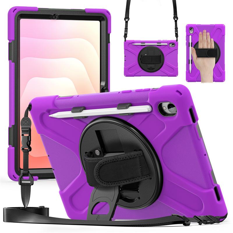 Housse de Tablette antichoc pour Samsung Galaxy Tab S11 S10 Lite S9 FE 10.9 S8 S7 11 Plus 12.4 pouces Ultra 14.6 pouces Étui Funda Coque S9 FE 10.9 inch violet