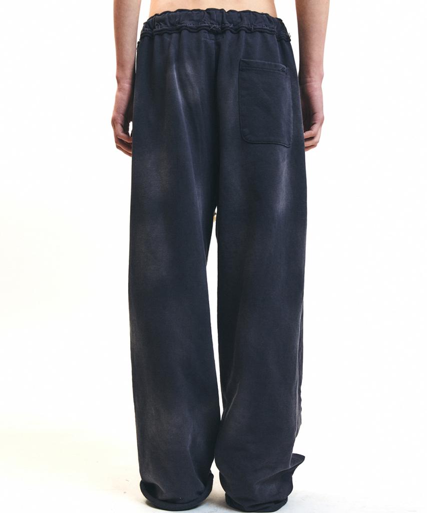 Leeolitiseu Washed Frayed Sweatpants