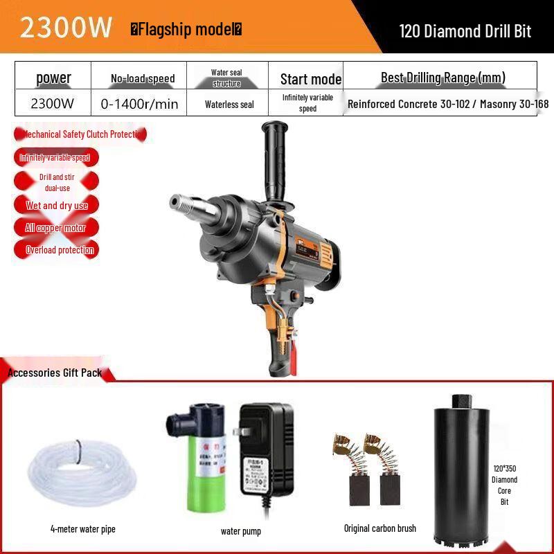 

Yaoqing Electric Core Drill Machine CN plug (adapter included)