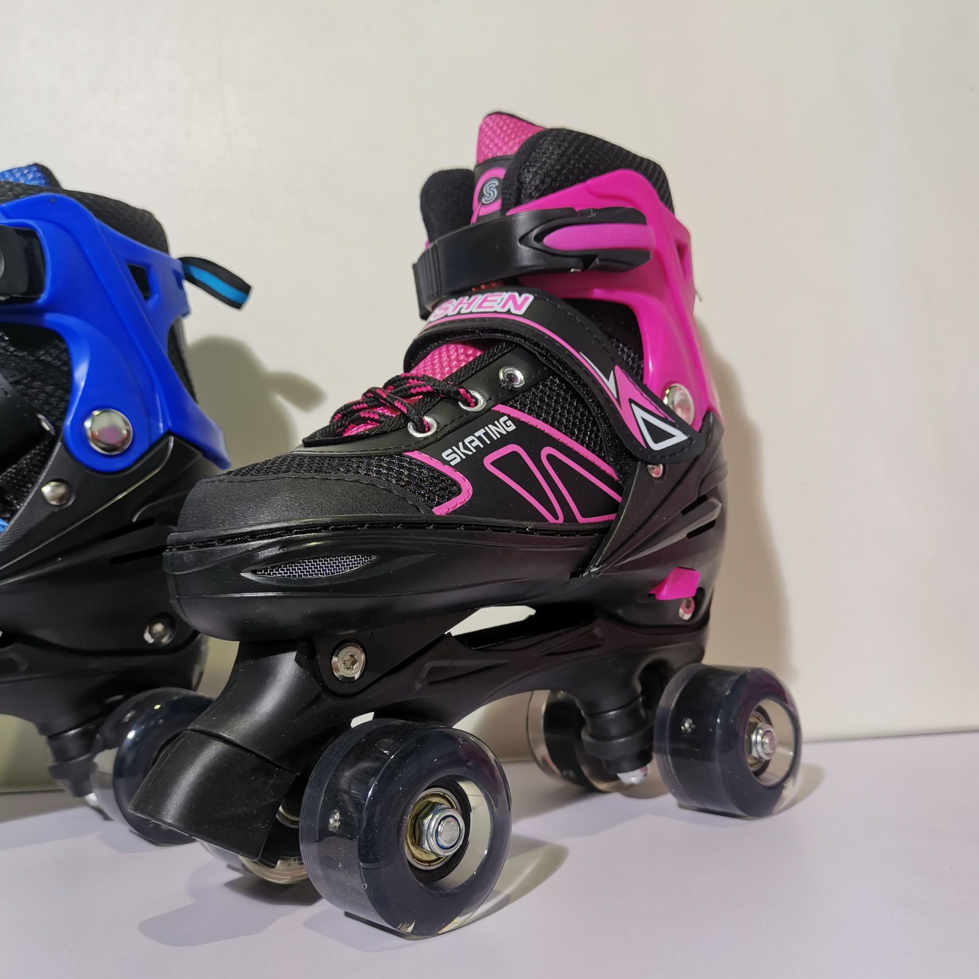 Adjustable Double Row Roller Skates for