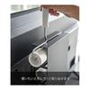 Yamazaki Jitsugyo TV Back Carpet Cleaner Stand Black Approx. W20XD7XH32.5cm Smart Quick Removal 4990