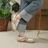 2025 Damen Übergröße Retro Colorblock Sneaker - Europäischer & Amerikanischer Stil