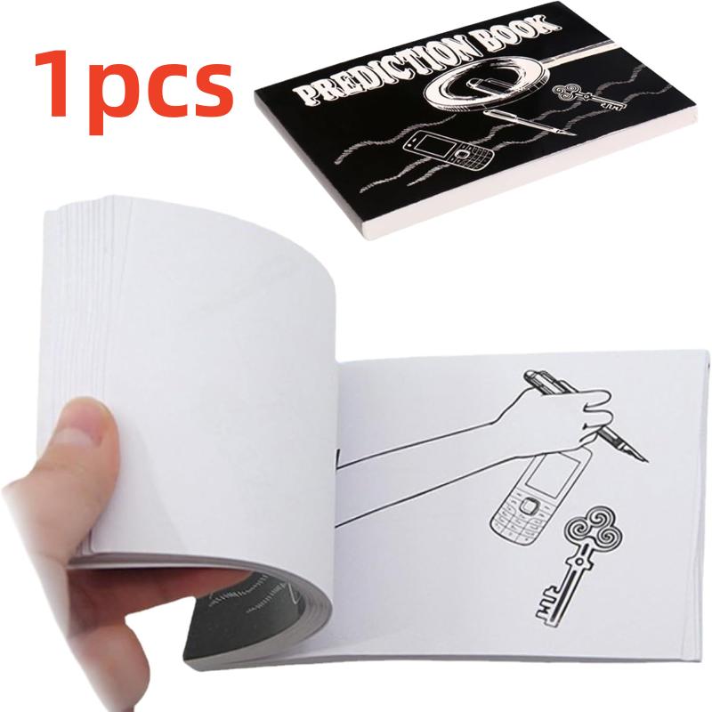 

Magic Prediction Book Predict Your Heart Magic Book Magic Show Prop Close Up Street Illusion Plaything Present For Kids Adult Party Stage
