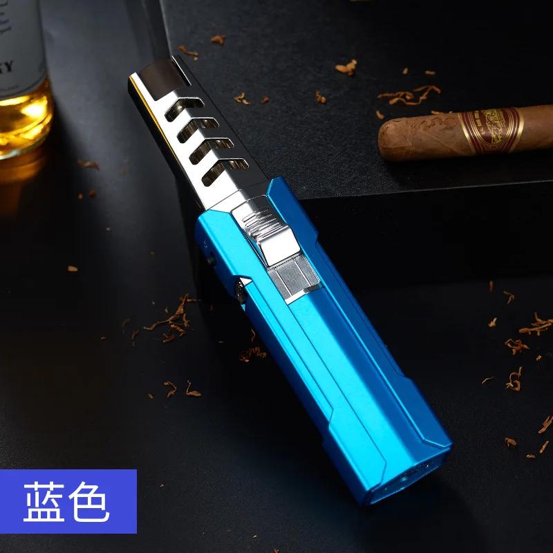 Blue Flame Goes Straight Into The Spray Gun High Temperature Lighter Creative Multifunctional Welding Gun Ignition Gun Barbecue
