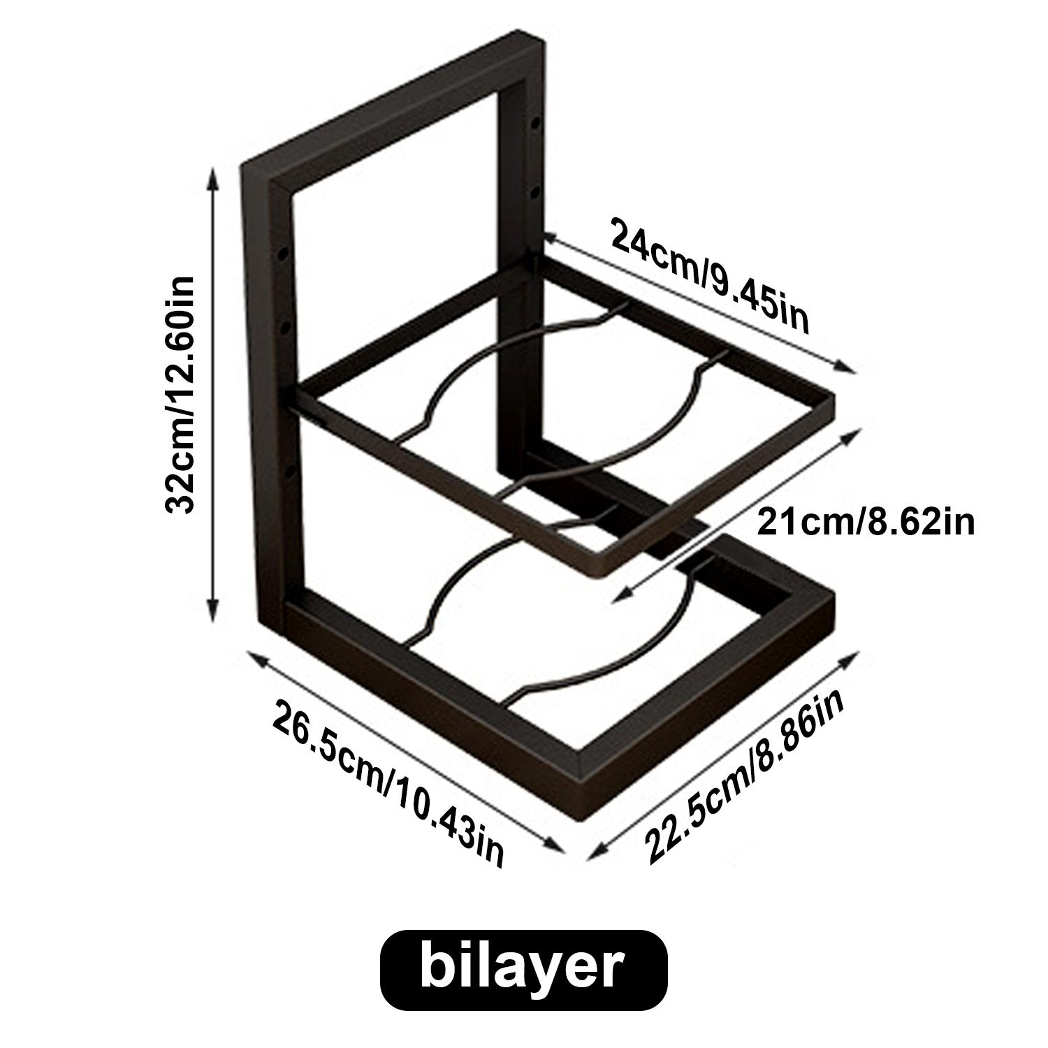 

Подвесная полка для кастрюль специально разработана для хранения кастрюль и кухонной утвари. Кухонная стойка из нержавеющей стали, стойка для хранения, раковина, многоярусная h