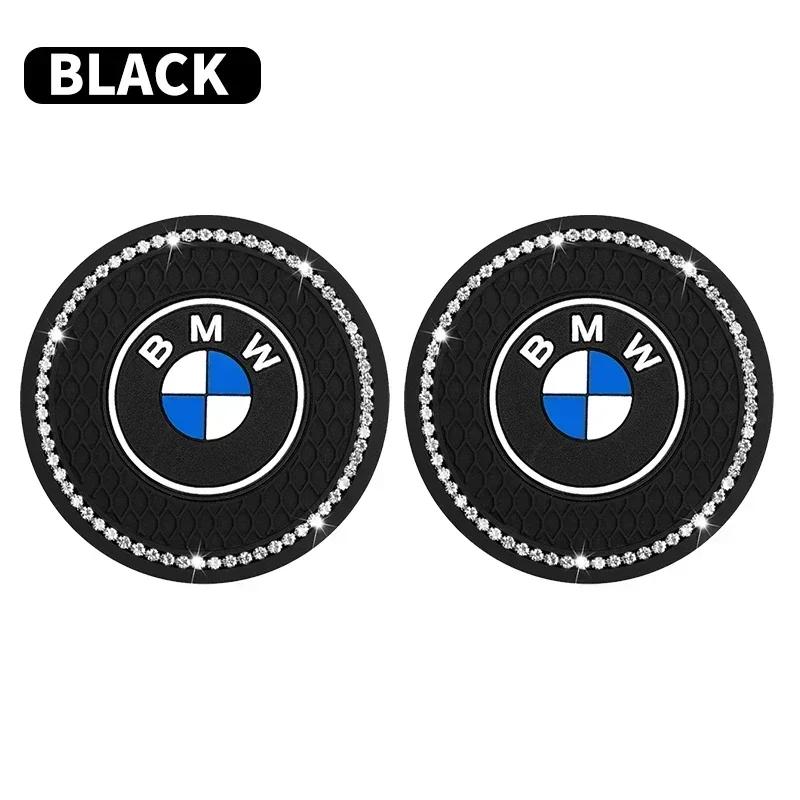 BAIP6 X5 For BMW For BMW Diamond Car Coaster Water Cup Holder Pad Anti-slip Mat For BMW X1 X2 X3 X5 X4 X6 X7 G30 G20 G32 G11 G12 F40 F