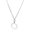 Stylish Pendant | Magnifying Glass | Magnifier Necklace Pendant | Optical Magnifier with Chain